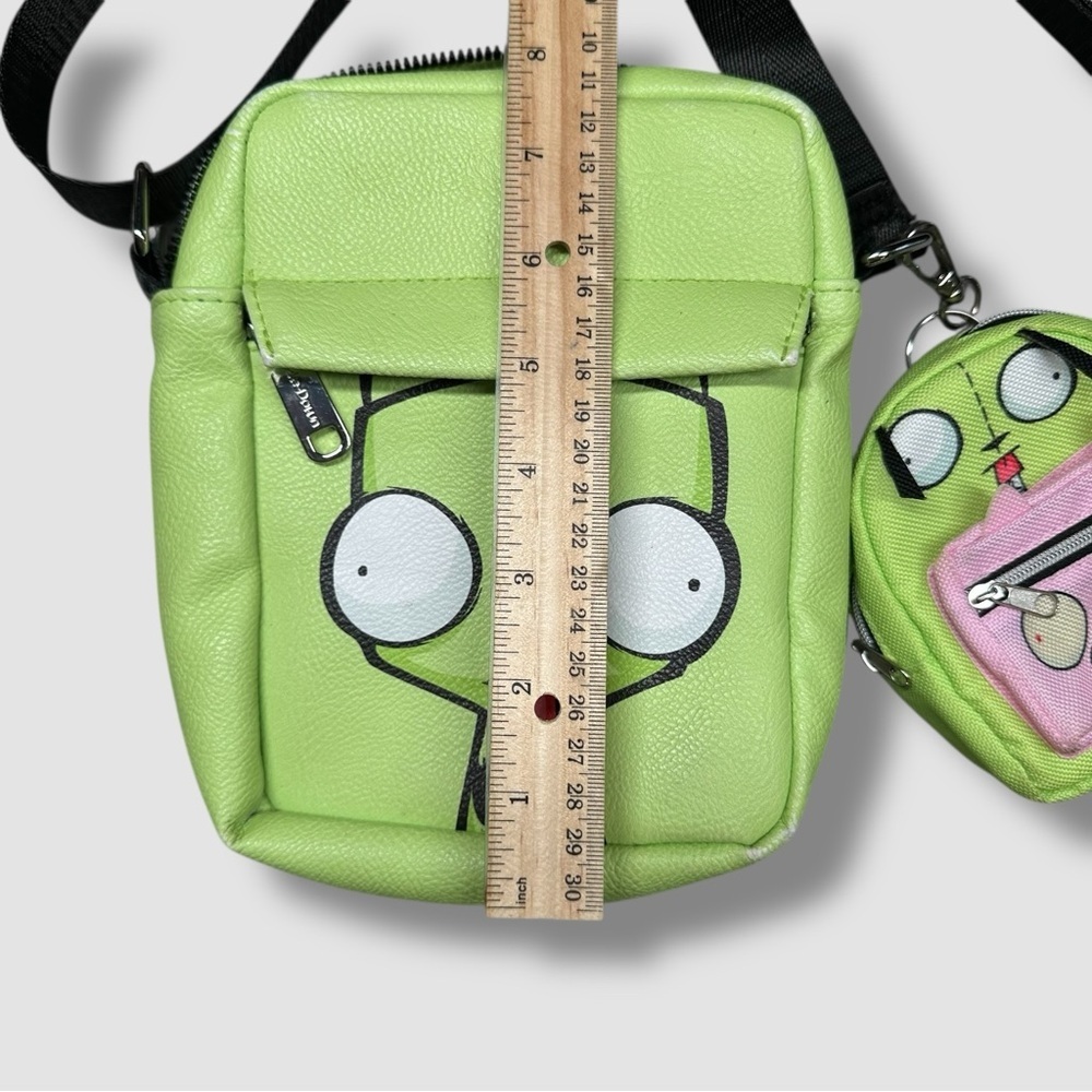 Buckle-Down Invader Zim Gir Crossbody And Mini Bag Keychain - Picture 12 of 16